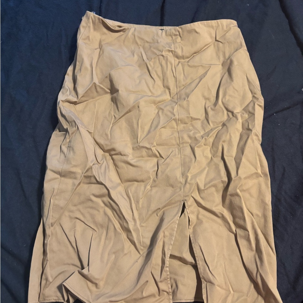 Banana Republic Tan Pencil Skirt